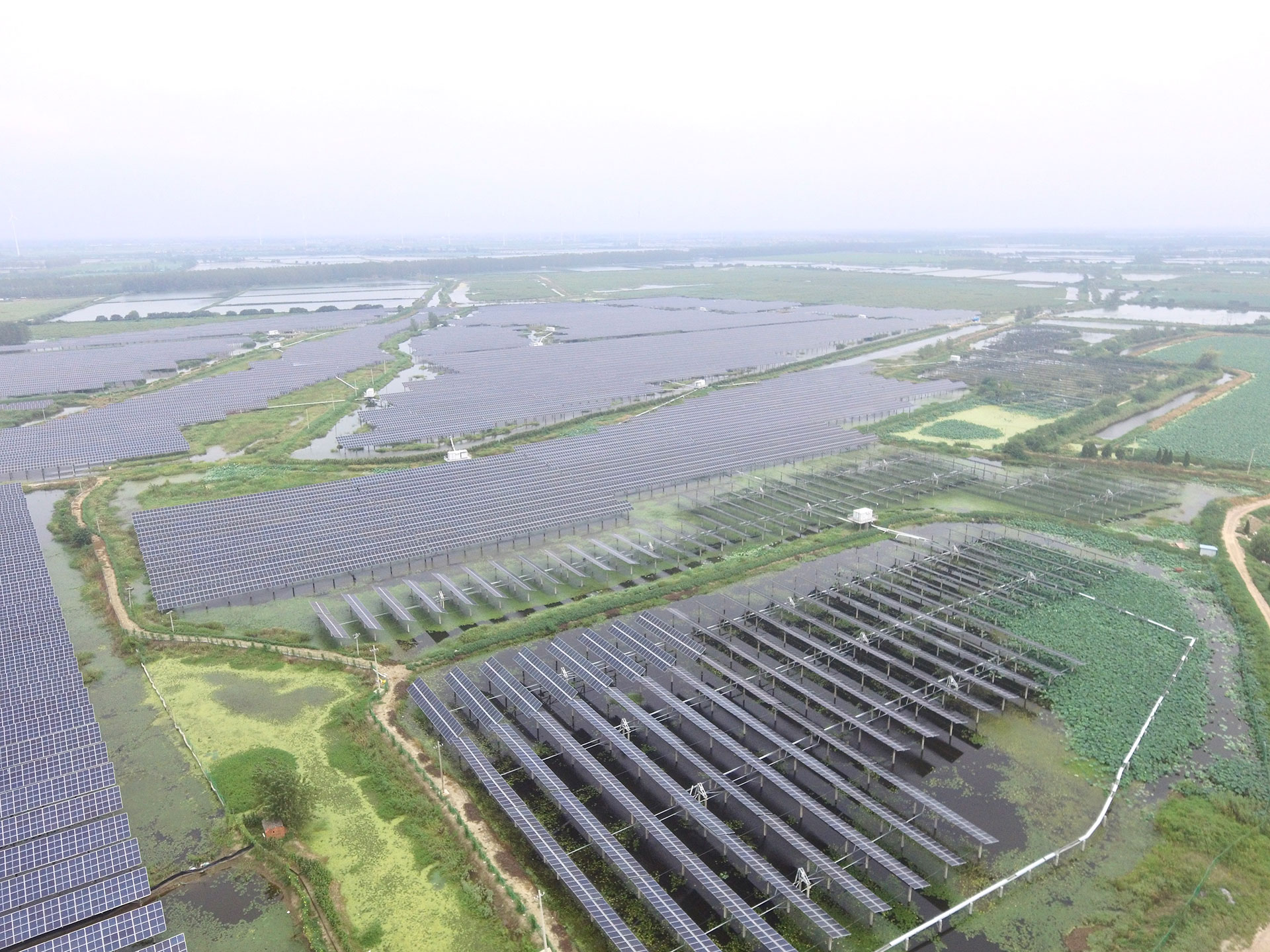 开云「中国」Kaiyun科技江苏扬州宝应光伏发电应用领跑基地2号100兆瓦项目